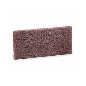 4-5/8 in. x 10 in. Brown Doodlebug Scrub 'n Strip Sponge Pad (20/Carton)