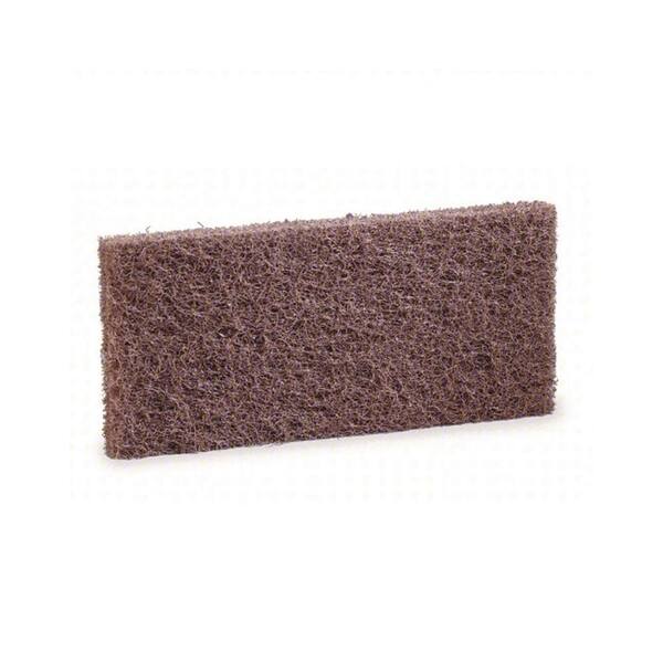 3M 45/8 in. x 10 in. Brown Doodlebug Scrub 'n Strip Sponge Pad (20