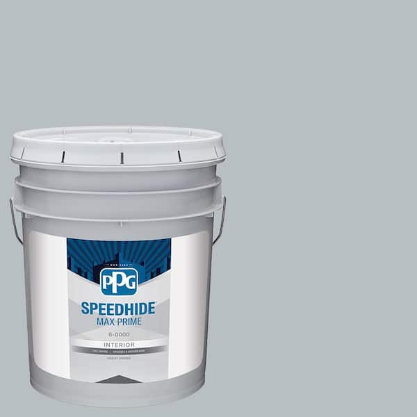 SPEEDHIDE MaxPrime 5 gal. PPG1012-4 Gray Frost Flat Interior Primer