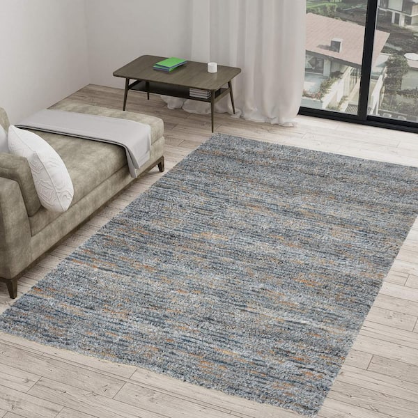 Dune Ocean 5 ft. x 7 ft. Striped Casual Area Rug