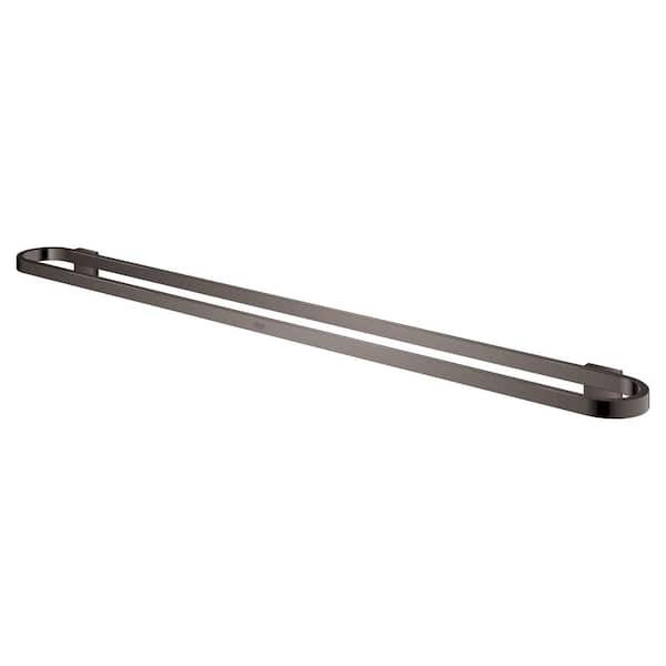 Selection 32 in. Wall Mounted Towel Bar in Hard Graphite