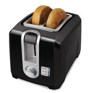 2-Slice Black Toaster