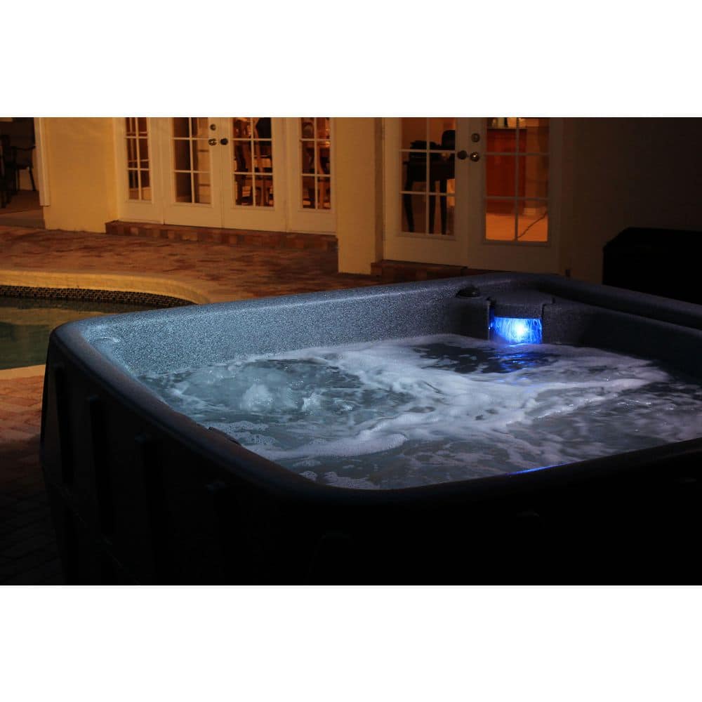 Keystone Gray 5-Person 29-Jet Plug & Play Hot Tub