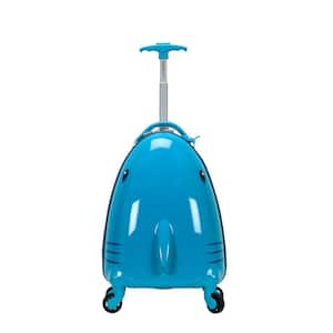 17 in. Jr. Kids' My First Polycarbonate Hardside Spinner Luggage, Shark