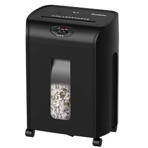 Office Micro Paper Shredder 10-Sheet High Security P5 Paper Shredder Low Working Noise for Office Home