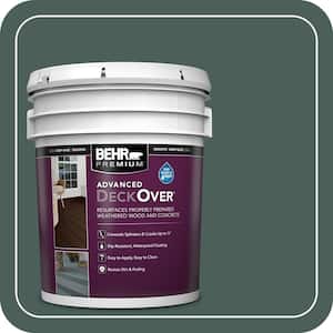 5 gal. #SC-114 Mountain Spruce Smooth Solid Color Exterior Wood and Concrete Coating