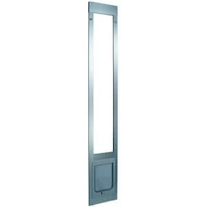 7.5 in. x 10.5 in. Large Mill Chubby Kat Pet Patio Door Insert for 77.6 in. to 80.4 in. Tall Aluminum Sliding Glass Door