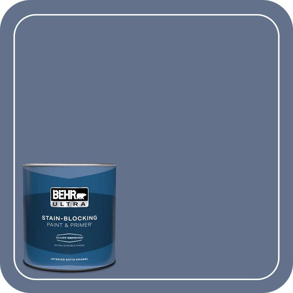 1 qt. #600F-6 Atlantic Blue Extra Durable Satin Enamel Interior Paint & Primer price history on PriceWatchPro