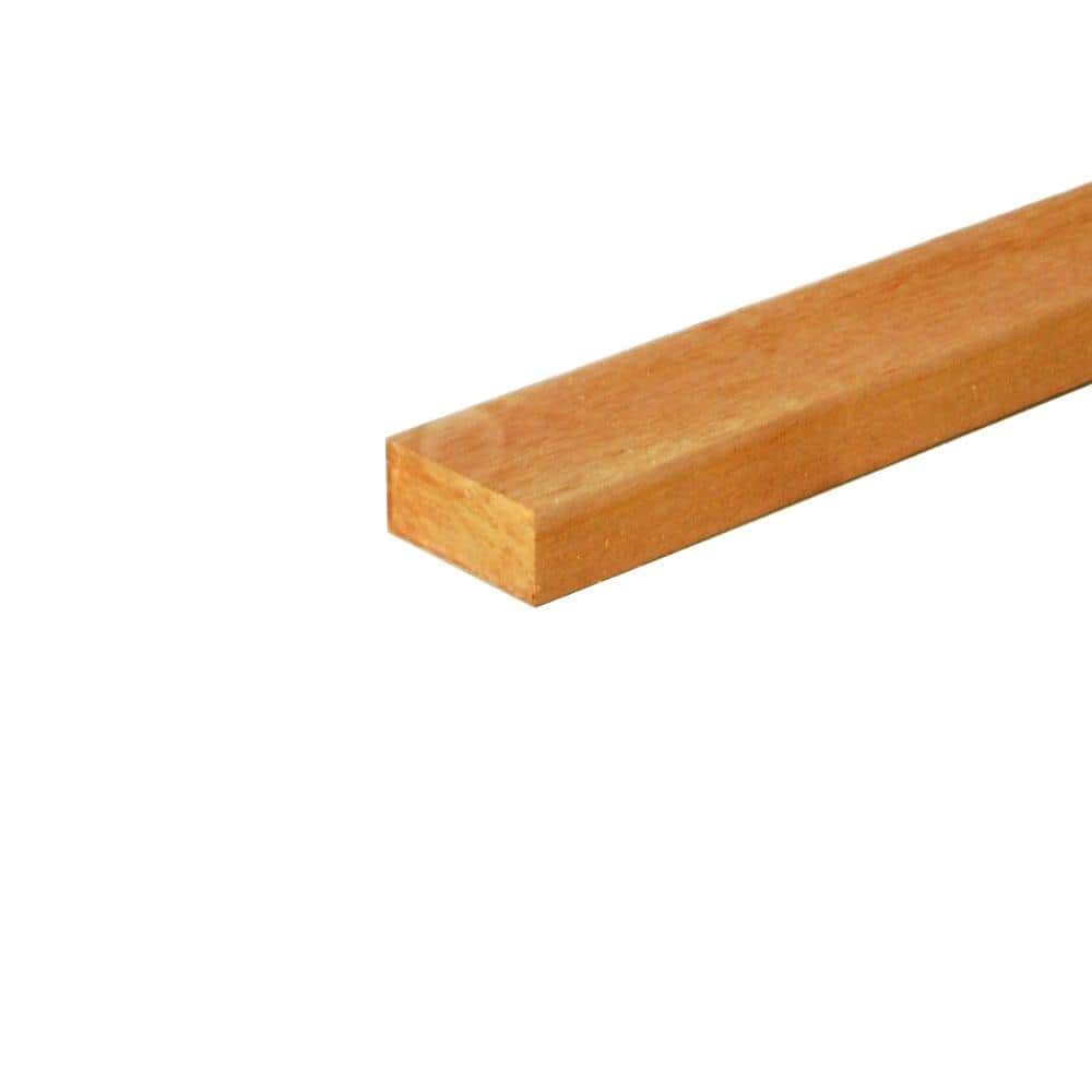 2 in. x 4 in. x 8 ft. Western Red Cedar Rough Board RCL220408 - The ...