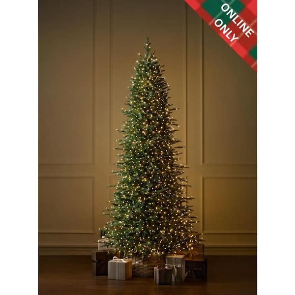 9 ft SMART Grand Duchess Twinkling Balsam Fir Slim LED Pre-Lit Tree