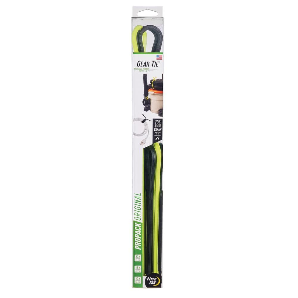 Gear Tie Pro Pack Assortment 9-Pack price history on PriceWatchPro
