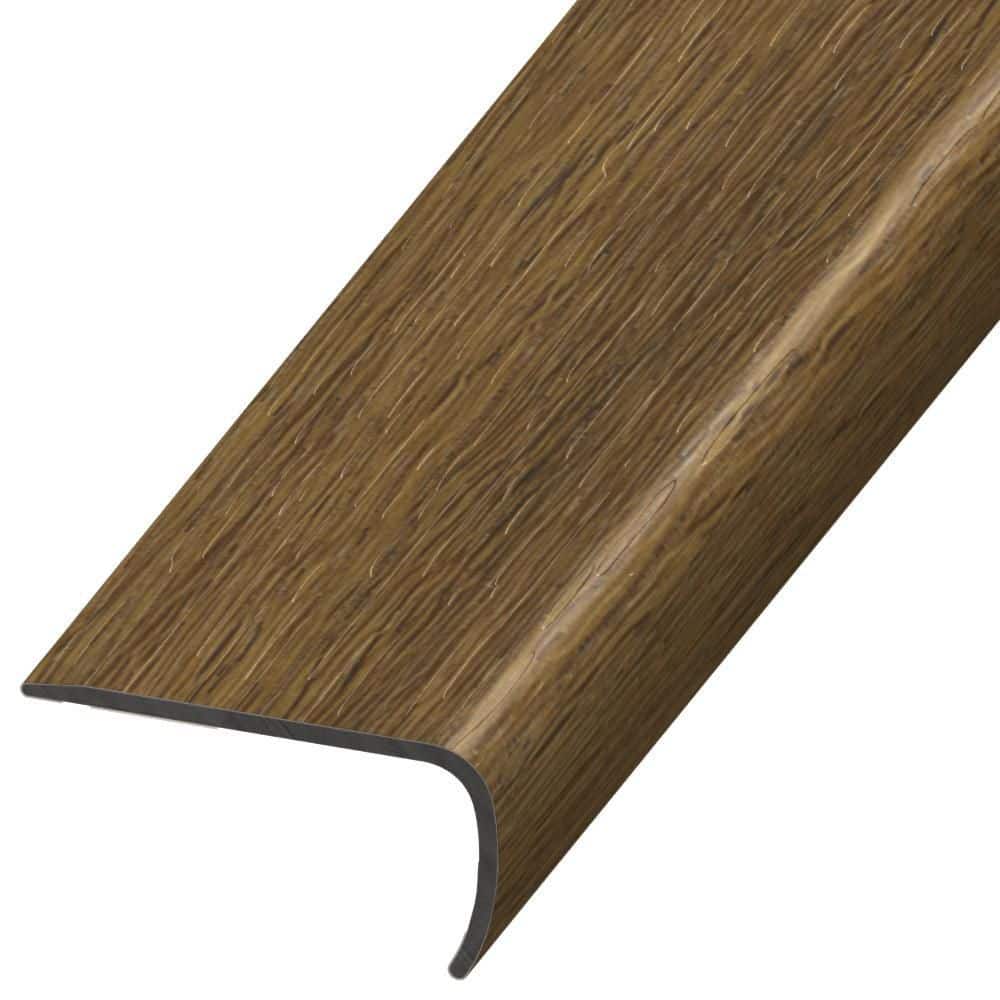 Liz Marie's Modern Maven Guesthouse Brown 1 in. T x 2 in. W x 94 in. L Stair Nose Molding price history on PriceWatchPro