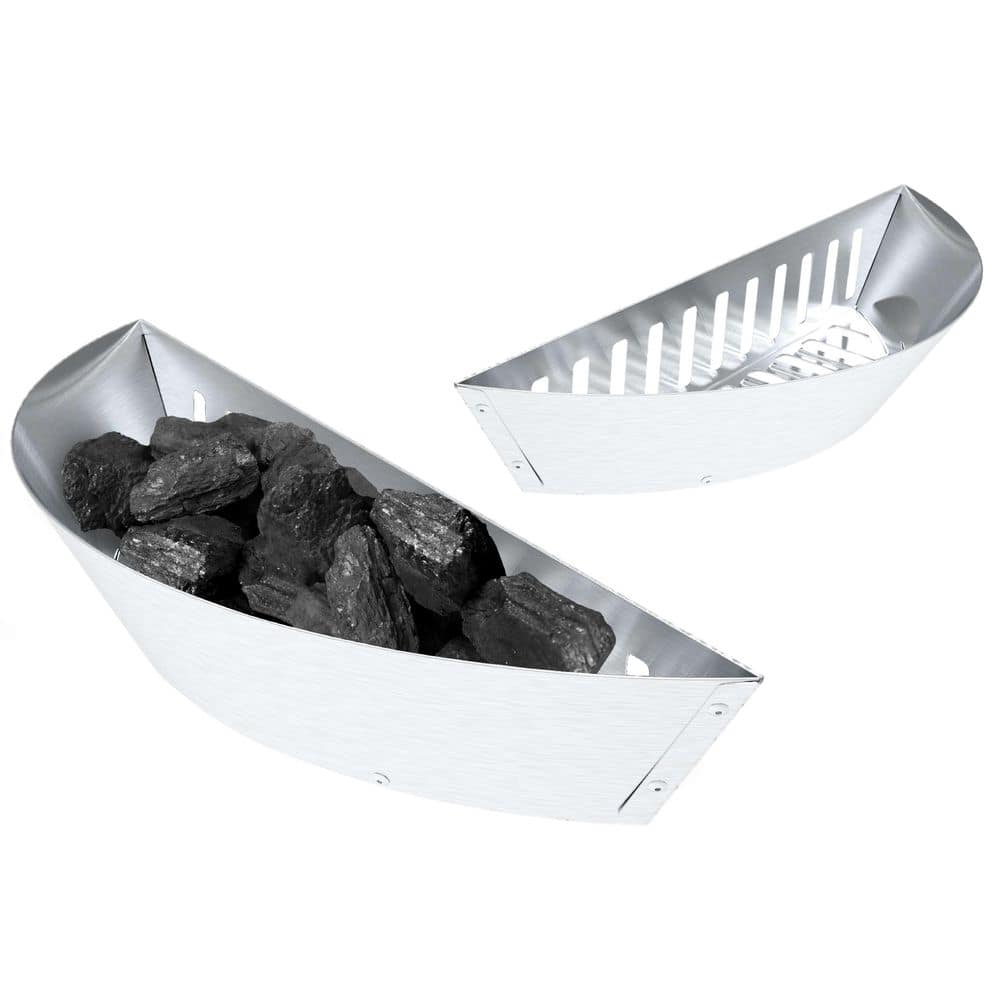 Charcoal Basket-Stainless Steel-2-Piece price history on PriceWatchPro