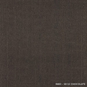 Reed Brown Residential/Commercial 19.68 in. x 19.68 Peel and Stick Carpet Tile (8 Tiles/Case)21.53 sq. ft.
