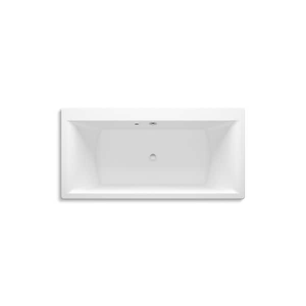 KOHLER Stargaze 72 in. x 36 in. Soaking Bathtub with Center Drain 