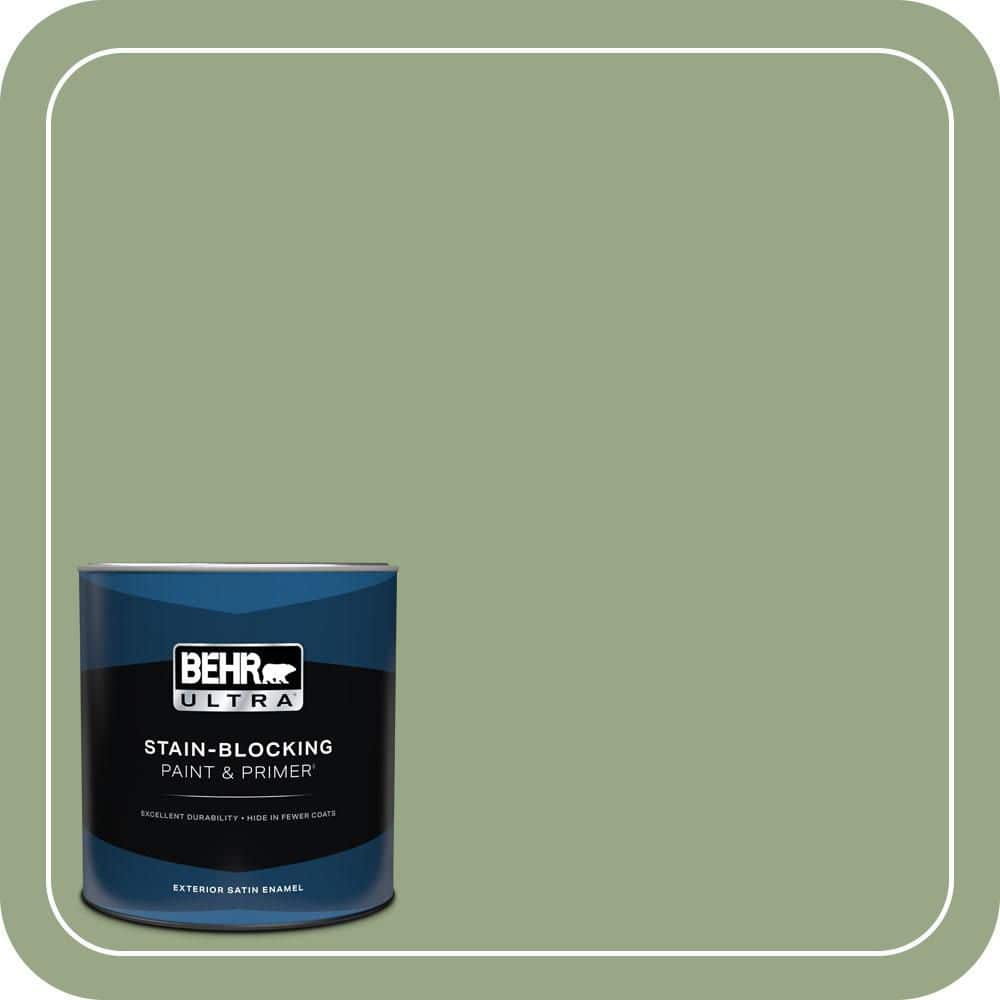 1 qt. #MQ6-51 Fern Leaf Satin Enamel Exterior Paint & Primer price history on PriceWatchPro