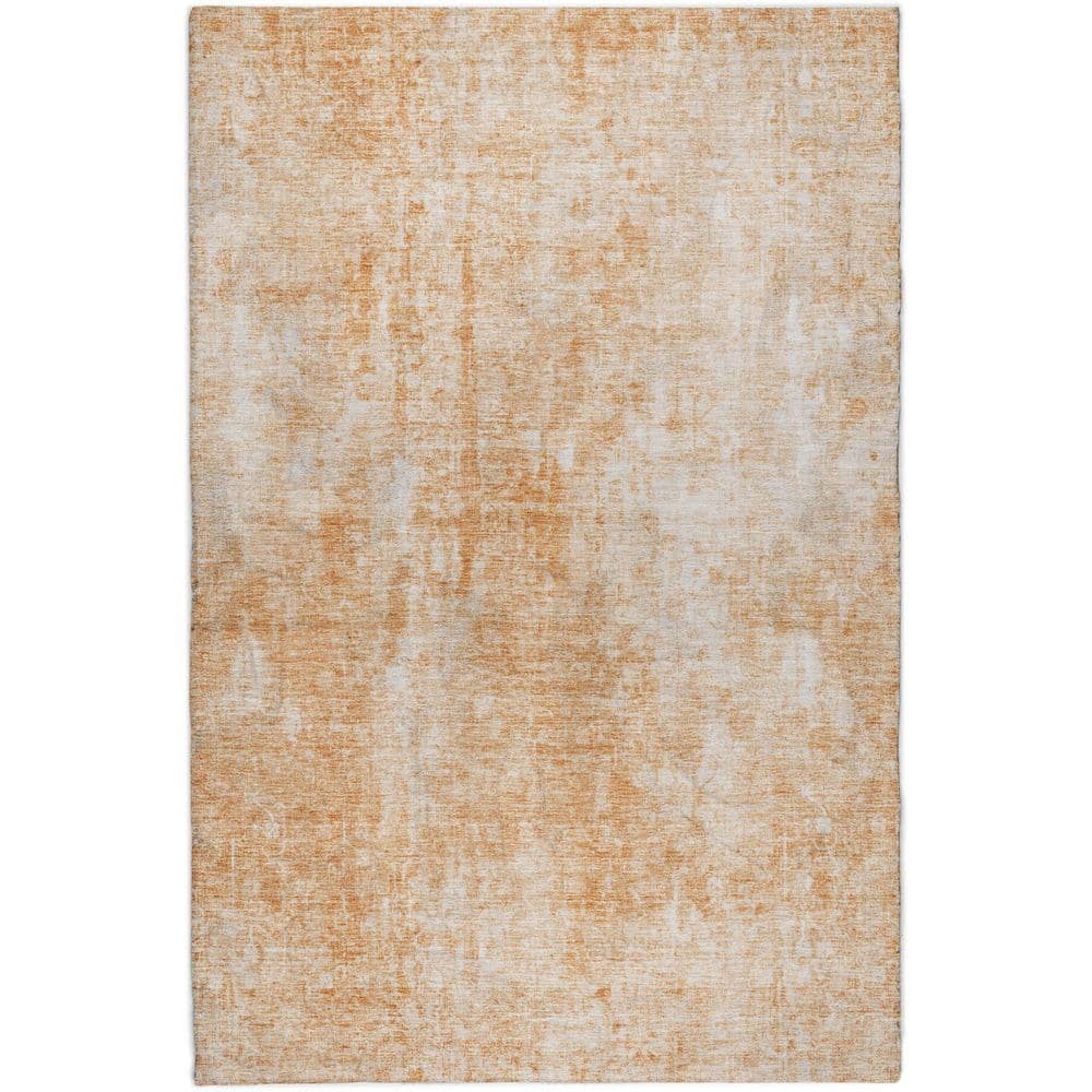 Dream Shag Premium Machine Washable Abstract ADS656 Terracotta 8 ft. x 10 ft. Area Rug price history on PriceWatchPro