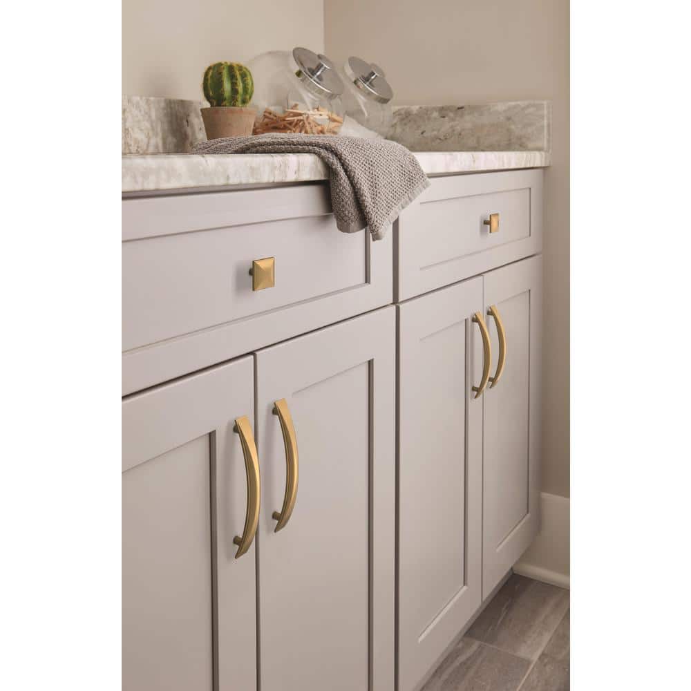 Champagne Bronze 6.25" Modern Arch Cabinet Pull