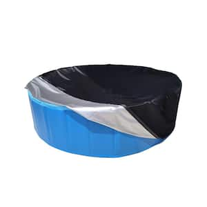 15 ft. Hot tub Cover Cap in Black