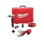 M12 12V Lithium-Ion Cordless ProPEX Expansion Tool Kit W/ M12 PVC Pipe Shear
