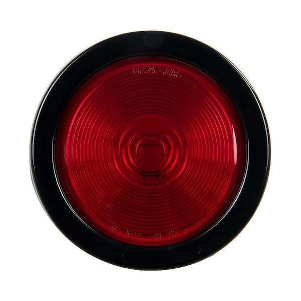 Blazer International Stop/Tail/Turn 4 in. Sealed Round Lamp Red