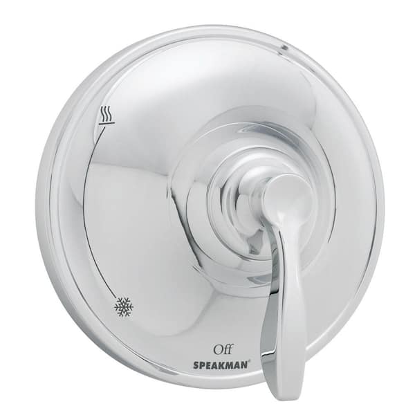 Speakman Chelsea 1-Handle Pressure Balance Valve Trim Kit in Polished Chrome (Valve Included)