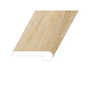 Silva Saged Camel 1 in. Thick x 4.5 in. Wide x 94.5 in. Length Vinyl Flush Stair Nose Molding