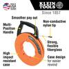 Klein Tools 50 ft. Non-Conductive Fiberglass Fish Tape 56370 - The Home  Depot