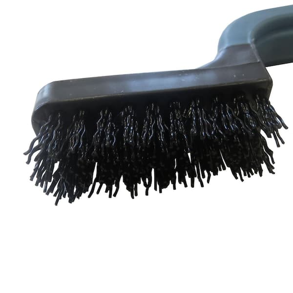 Hard Small Grout Brush Indoor Outdoor Bristle Broom Portable Floor Scrub  Brush Grout Brush Outdoor Sweeping