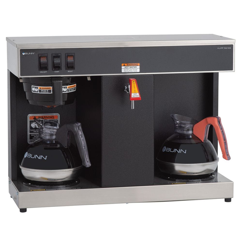VLPF 12-Cup Automatic Commercial Coffee Maker, 2 Warmers, 07400.0005