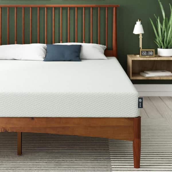 King Medium Green Tea Optimum Memory Foam 6 in. Mattress