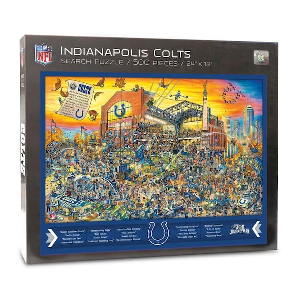 Indianapolis Colts 500-Piece Joe Journeyman Puzzle