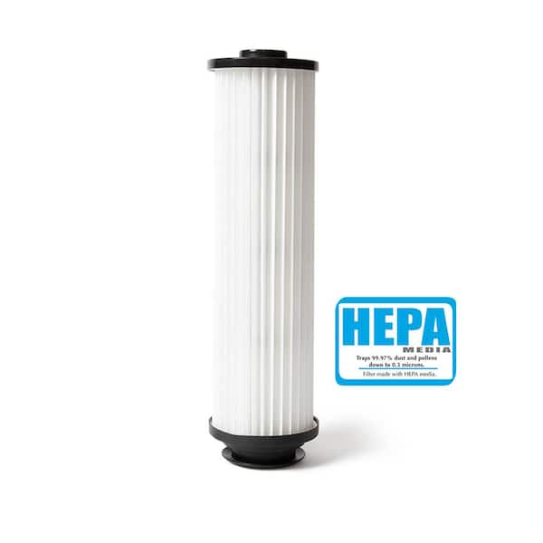 Type 201 Long-Life HEPA Cartridge Filter for Hoover Bagless Uprights with Twin Chamber System, Fits C1660900, 1-Pack