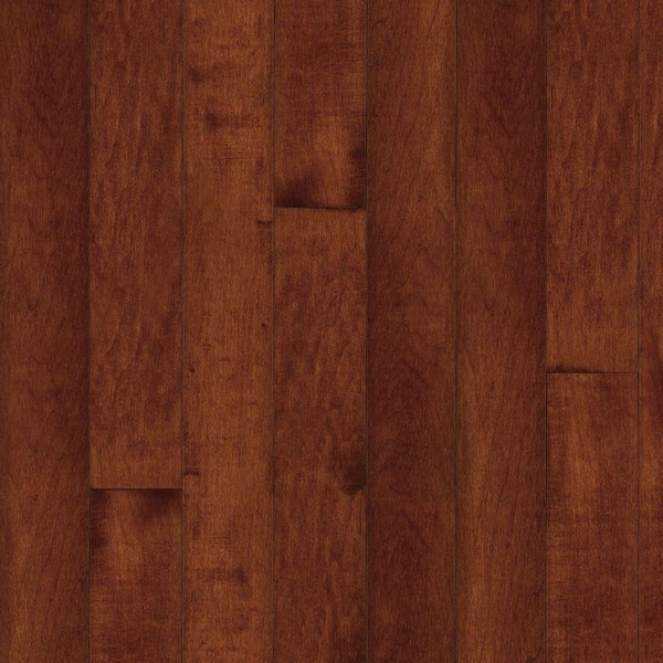Bruce American Originals Salsa Cherry Maple 3/4 in. T x 2-1/4 in. W x Varying L Solid Wood Flooring (20 sqft /case)