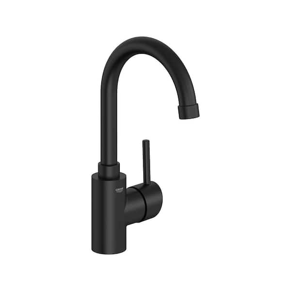GROHE Concetto Single Handle Bar Faucet in Matte Black