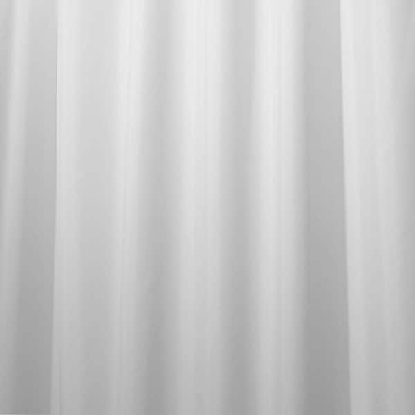 interDesign Poly Shower Curtain Liner in White