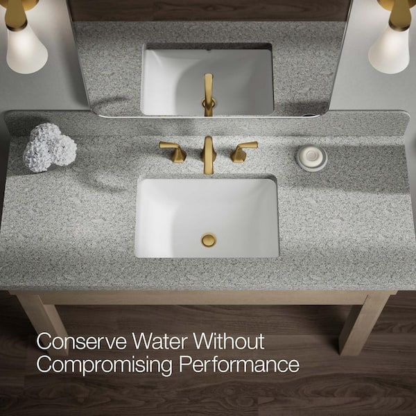 Kohler Sundae 8-Inch Widespread Bathroom Faucet – Brushed Nickel, 2-Handle