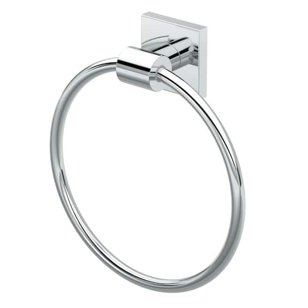 Gatco District II Towel Ring In Chrome 5362 - The Home Depot