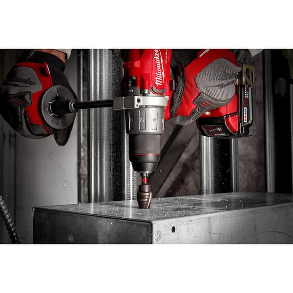 Milwaukee - SHOCKWAVE 1/8 in. - 1/2 in. #1 Impact-Rated Titanium Step Drill Bit (13-Steps)