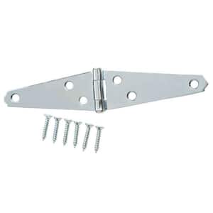 4 in. Zinc-Plated Strap Hinge
