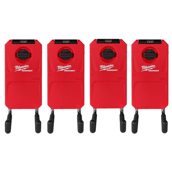 Milwaukee PACKOUT Straight Utility Hook (4-Pack)
