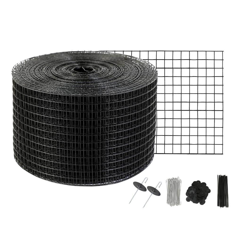 8 in. x 100ft. Solar Panel Bird Guard with 70pcs Stainless Steel Fasteners 1/2 inch Wire Roll Mesh Garden Fencing price history on PriceWatchPro