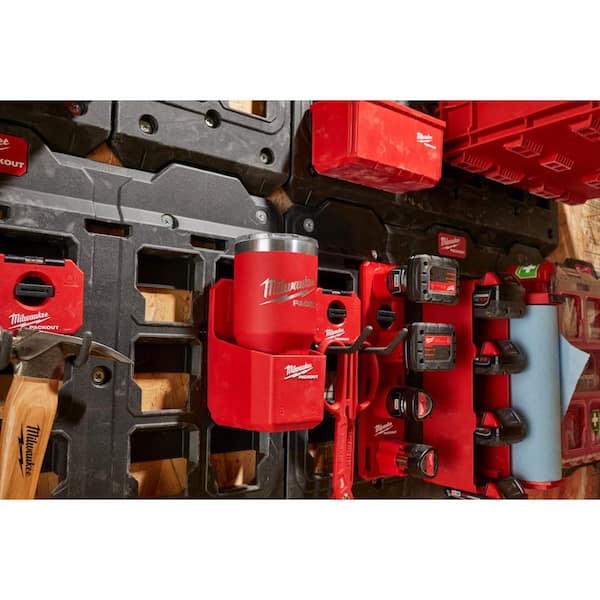 Locking Cup holders for use with the Milwaukee Tools Packout