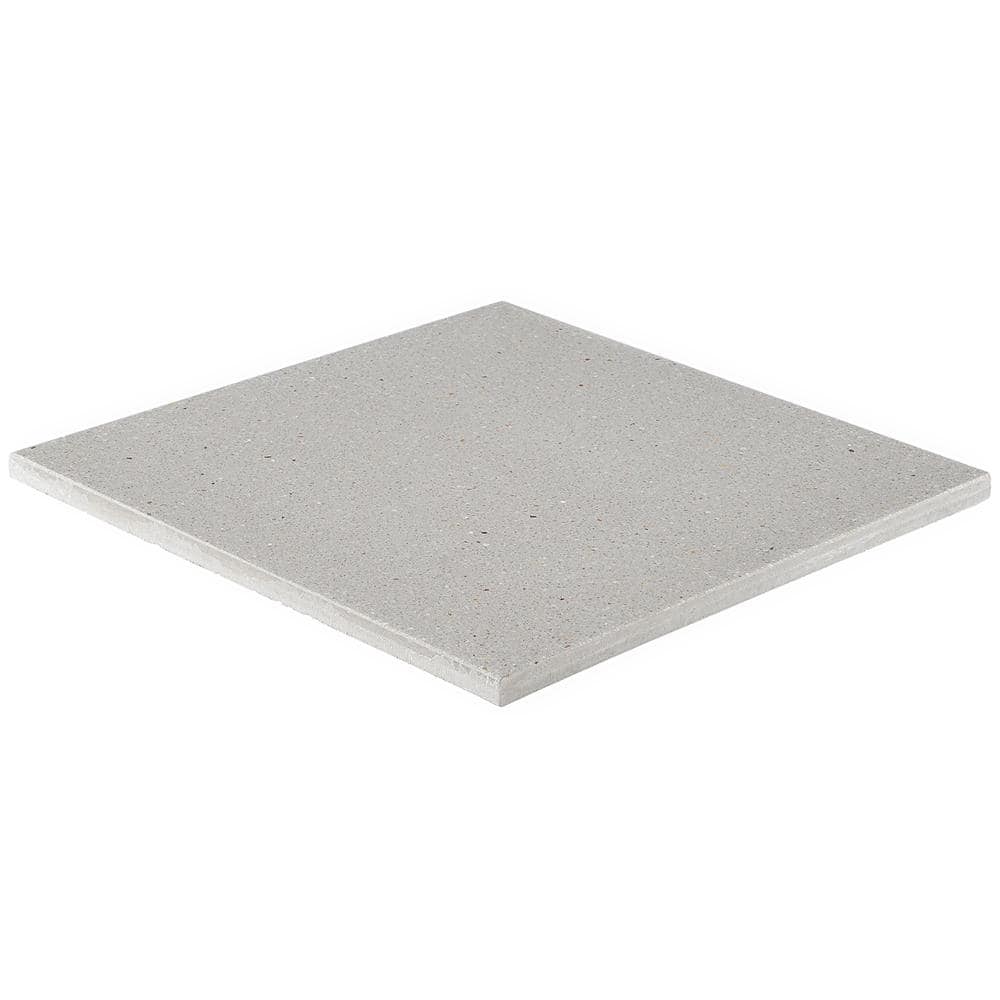Durham Taupe Polished Terrazzo Cement Floor and Wall Tile