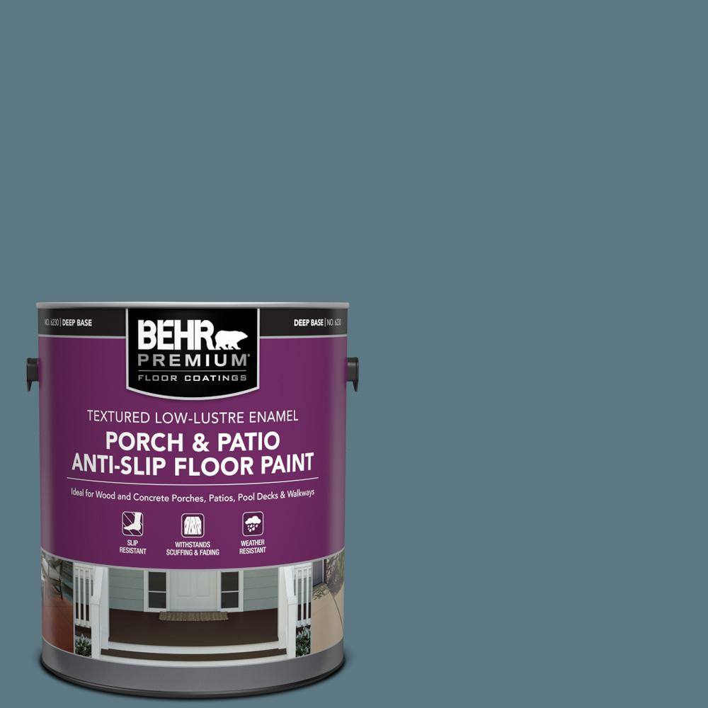 1 gal. #PPU13-03 Catalina Coast Textured Low-Lustre Enamel Interior/Exterior Porch and Patio Anti-Slip Floor Paint price history on PriceWatchPro
