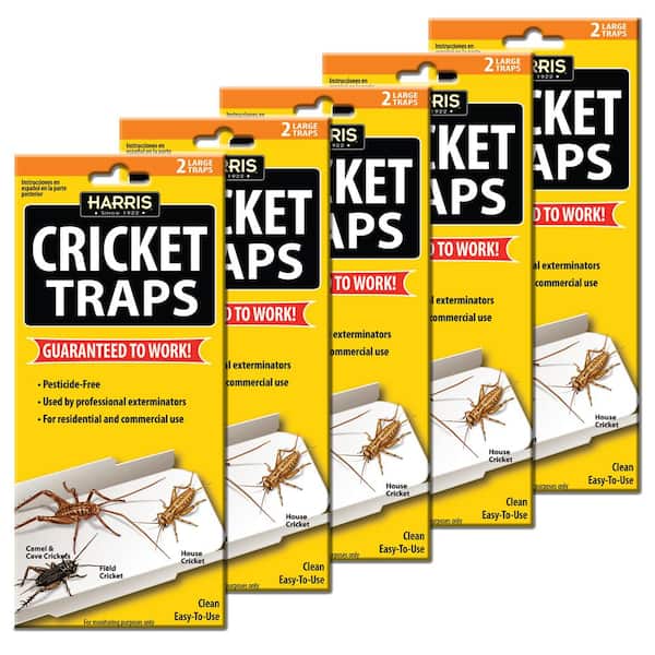 Harris Cricket Trap Value Pack (10-Pack)