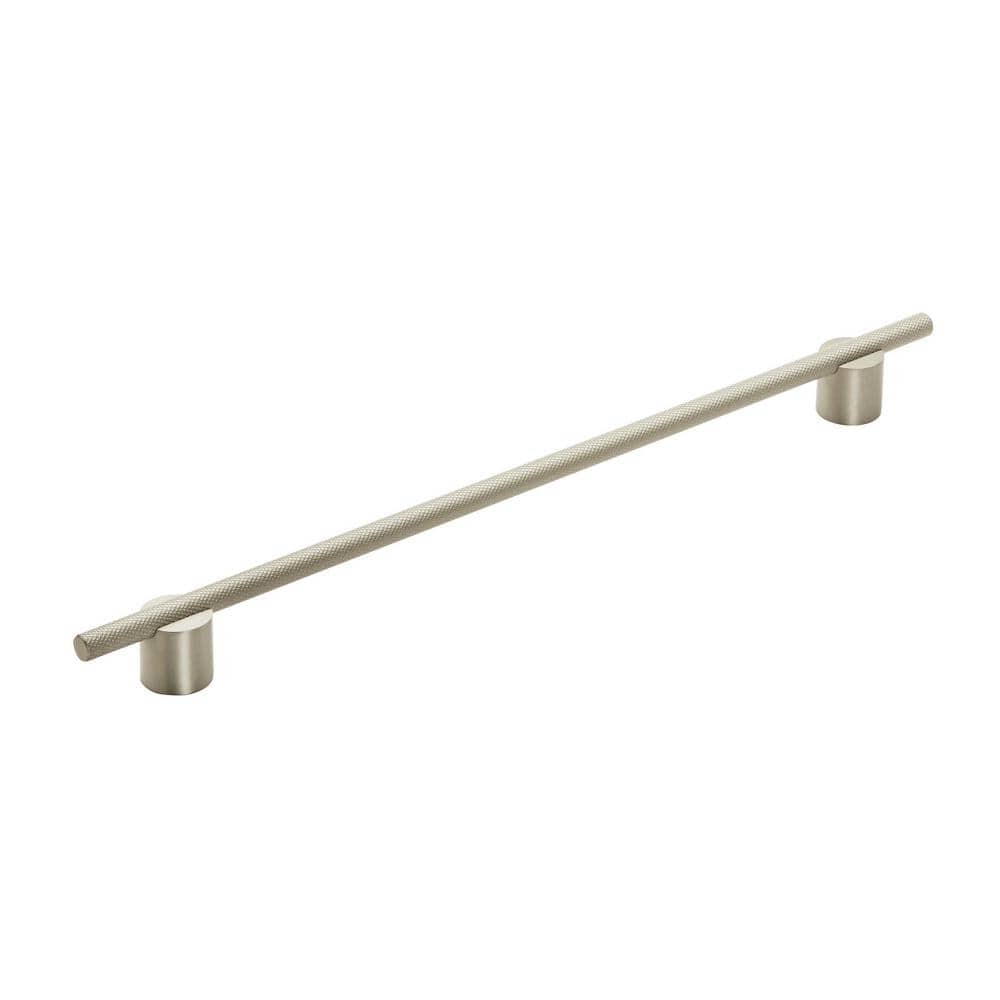 Transcendent 12-5/8 in. (320mm) Modern Silver Champagne Bar Cabinet Pull
