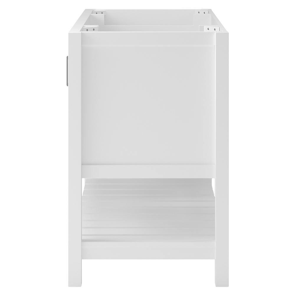 Lawson 48" White Freestanding Vanity Cabinet with Storage