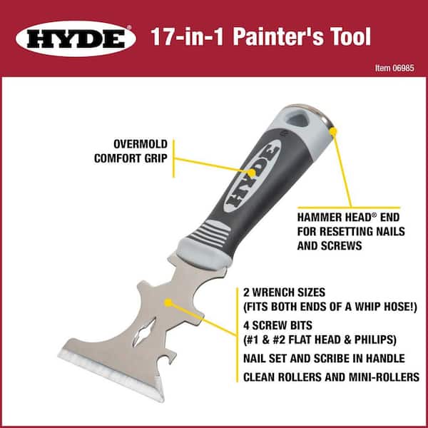 Hyde 17-In-1 Painters Multi-Tool 211670 - The Home Depot
