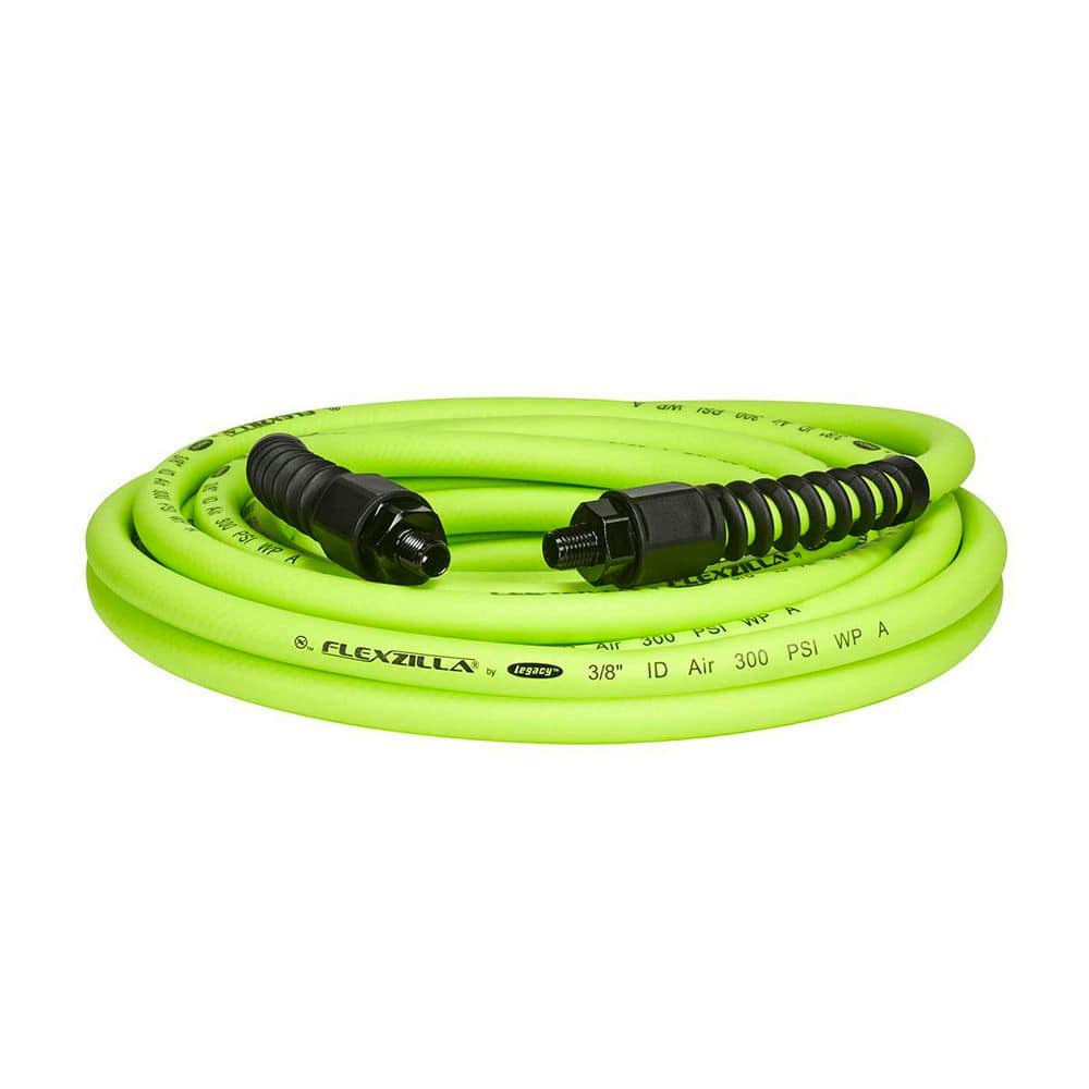 Flexzilla 3/8 in. x 25 ft. Pro Air Hose with 1/4 in. MNPT Fittings